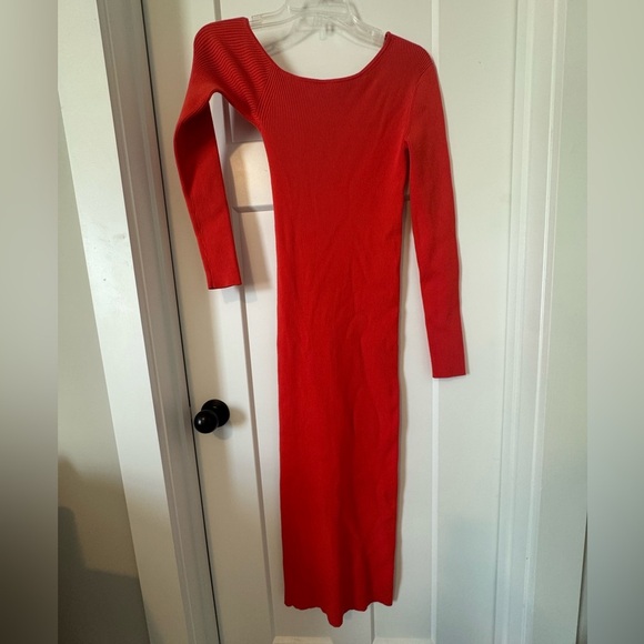 LAPOINTE Orange Off-Shoulder Dress - Picture 6 of 11